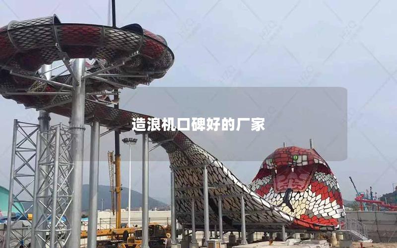 造浪機口碑好的廠家