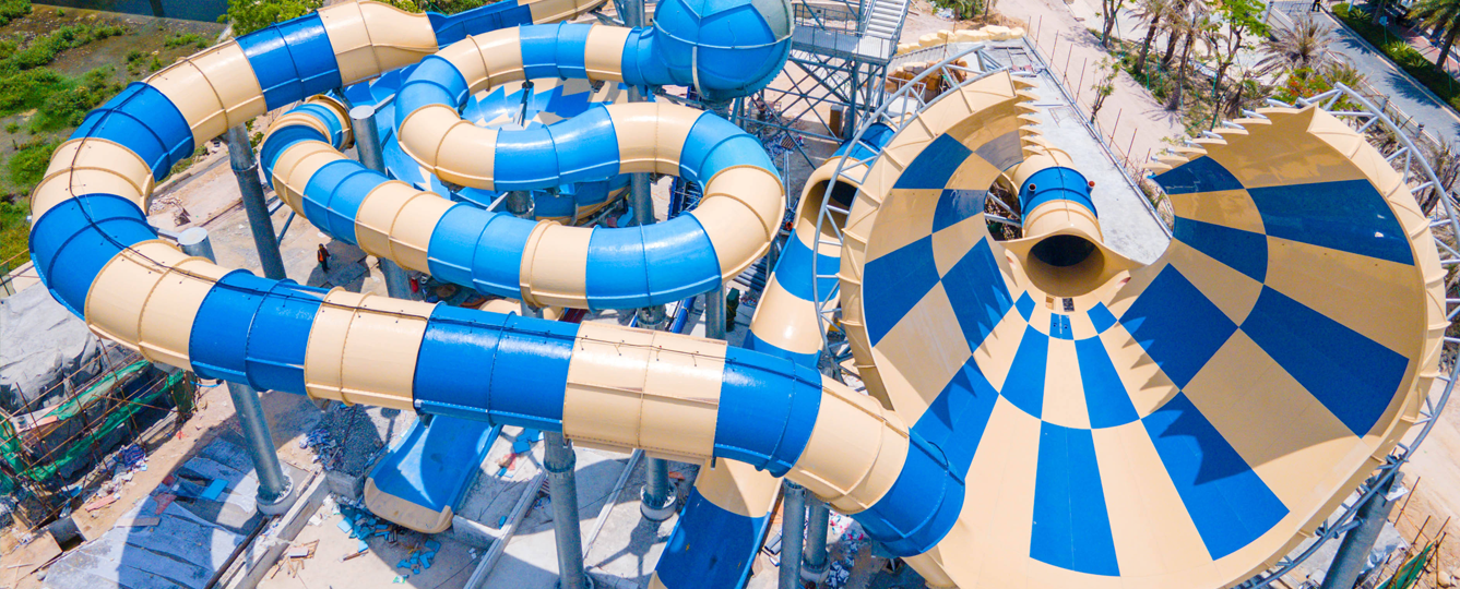 大喇叭滑梯應用現(xiàn)場